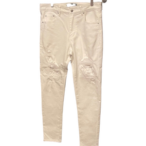 Women’s AMIRI White Distressed Denim Jeans Size 32